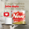 1905 – PAPEL HIG. NEVE COMPACTO FOLHA DUPLA PCT 16 ROLOS.1200.B